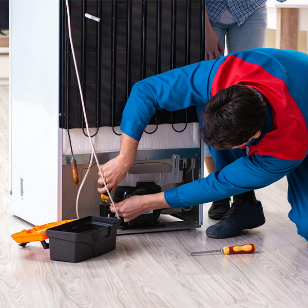 how long does it usually take to repair a refrigerator in Great Neck Plaza New York